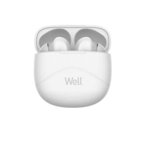 Ακουστικό In-ear Bluetooth GHOSTWL Wireless earphones με docking station λευκό Well EARPHONE-BT-GHOS | Περιφερειακά | elabstore.gr