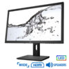 Used Monitor i2475PXQU LED/AOC/24"/1920x1080/Wide/Black/w/Speakers/D-SUB & DVI-D & HDMI & USB HUB | Refurbished | elabstore.gr