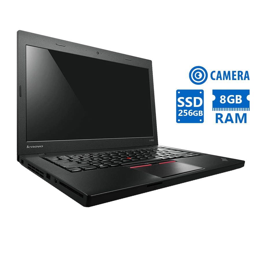 Lenovo ThinkpPad L450 i5-4300U/ 14"/ 8GB/ 256GB SSD/ No ODD/ Camera Grade A Refurbished Laptop | eLabstore.gr Lenovo ThinkpPad L450 i5-4300U/14"/8GB/256GB SSD/No ODD/Camera Grade A Refurbished Laptop | Refurbished | elabstore.gr