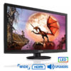 Used Monitor 273E3LHSB LED/Philips/27"/1920x1080/Wide/Black/w/Speakers/D-SUB & DVI-D & HDMI | Refurbished | elabstore.gr