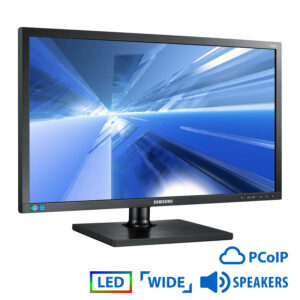 Used Monitor TC241 PCoIP LED/Samsung/24"/1920x1080 Full HD/Wide/Black/w/Speakers/D-SUB | Refurbished | elabstore.gr