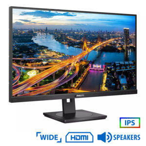 Used Monitor 243B1 IPS LED/Philips/24"/1920x1080/Wide/Black/w/Speakers/2xDP & HDMI & USB-C & Usb Hub | Refurbished | elabstore.gr