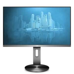 Used Monitor i2490PXQU LED/ AOC/ 24"/ 1920x1080/ Wide/ Black/ w/ Speakers/ D-SUB & DP & HDMI & USB 3.0 HUB | eLabstore.gr Used Monitor i2490PXQU LED/AOC/24