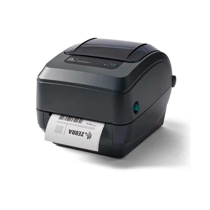 Used Printer Barcode ZEBRA GK420T 203dpi 108mm USB/LAN | Refurbished | elabstore.gr