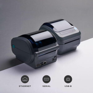 Used Printer Barcode ZEBRA GX420D 203dpi 108mm USB/LAN. | Refurbished | elabstore.gr