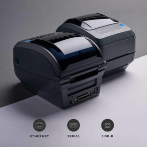 Used Printer Barcode ZEBRA GX430T 300dpi 108mm Serial/USB/LAN | Refurbished | elabstore.gr