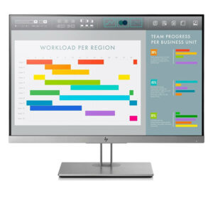 Used (A-) Monitor E243i IPS LED/ HP/ 24"/ 1920x1200/ Wide/ Silver/ Black/ Grade A-/ D-SUB & DP & HDMI & USB | eLabstore.gr Used (A-) Monitor E243i IPS LED/HP/24