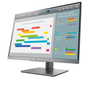 Used (A-) Monitor E243i IPS LED/ HP/ 24"/ 1920x1200/ Wide/ Silver/ Black/ Grade A-/ D-SUB & DP & HDMI & USB | eLabstore.gr Used (A-) Monitor E243i IPS LED/HP/24