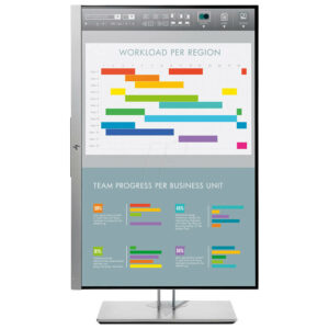 Used (A-) Monitor E243i IPS LED/ HP/ 24"/ 1920x1200/ Wide/ Silver/ Black/ Grade A-/ D-SUB & DP & HDMI & USB | eLabstore.gr Used (A-) Monitor E243i IPS LED/HP/24