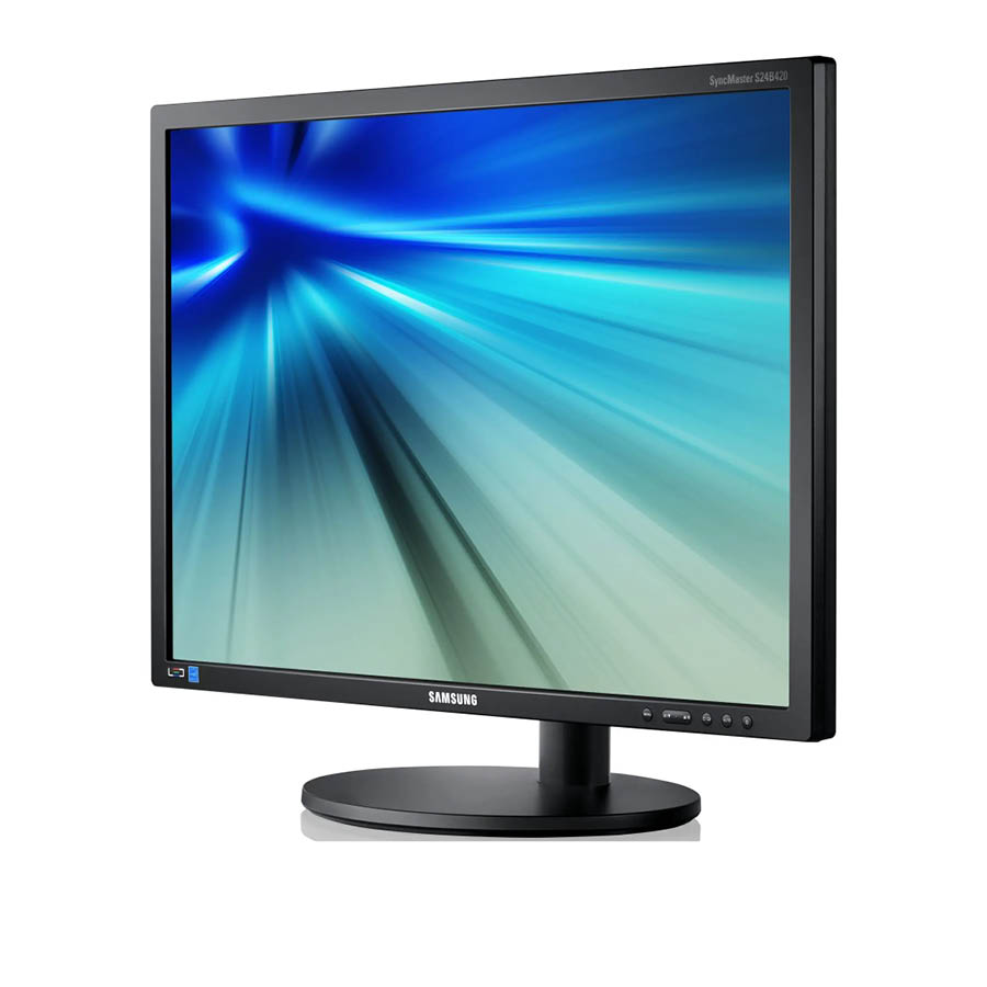 Used (A-) Monitor S24B420BW LED/ Samsung/ 24"/ 1920x1080/ Wide/ Grade A-/ Black/ D-SUB & DVI-D | eLabstore.gr Used (A-) Monitor S24B420BW LED/Samsung/24"/1920x1080/Wide/Grade A-/Black/D-SUB & DVI-D | Refurbished | elabstore.gr