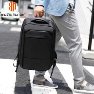 ARCTIC HUNTER τσάντα πλάτης B00111C με θήκη laptop 15.6", 23L, μαύρη | Προσωπική Φροντίδα | elabstore.gr