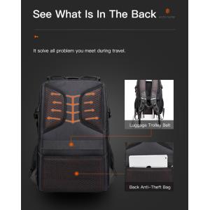 ARCTIC HUNTER τσάντα πλάτης B00387 με θήκη laptop 15.6", μαύρη | Προσωπική Φροντίδα | elabstore.gr