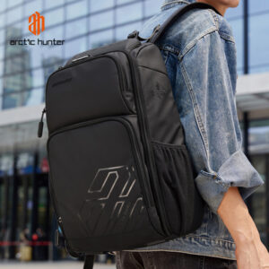 ARCTIC HUNTER τσάντα πλάτης B00461 με θήκη laptop 15.6", μαύρη | Προσωπική Φροντίδα | elabstore.gr