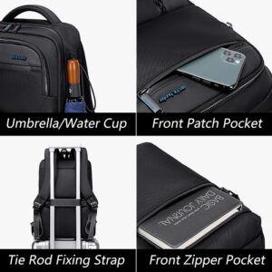 ARCTIC HUNTER τσάντα πλάτης B00477 με θήκη laptop 15.6", μαύρη | Προσωπική Φροντίδα | elabstore.gr