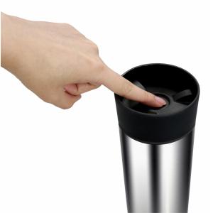 BRUNO θερμός BRN-0068, εργονομικό καπάκι, anti-slip, 360ml, ασημί | Οικιακός εξοπλισμός | elabstore.gr
