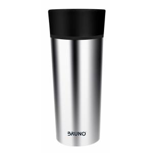 BRUNO θερμός BRN-0068, εργονομικό καπάκι, anti-slip, 360ml, ασημί | Οικιακός εξοπλισμός | elabstore.gr