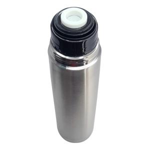 BRUNO θερμός BRN-0069, με καπάκι-κύπελλο, anti-slip, 1000ml, ασημί | Οικιακός εξοπλισμός | elabstore.gr