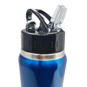 BRUNO θερμός BRN-0070, με καλαμάκι & γάντζο, anti-slip, 750ml, μπλε | Οικιακός εξοπλισμός | elabstore.gr
