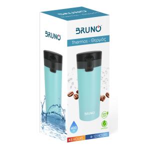 BRUNO θερμός BRN-0071, με κλείδωμα, anti-slip, 400ml,γαλάζιο | Οικιακός εξοπλισμός | elabstore.gr