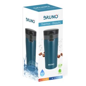 BRUNO θερμός BRN-0072, με κλείδωμα, anti-slip, 400ml, μπλε | Οικιακός εξοπλισμός | elabstore.gr
