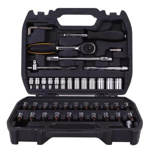 DELI σετ εργαλείων DL1046, με θήκη, 1/4", Cr-V, 46τμχ | Εργαλεία | elabstore.gr