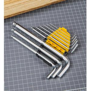 DELI σετ κλειδιά Allen DL3088 με μακρύ βραχίονα, 1.5-10mm, Cr-V, 9τμχ | Εργαλεία | elabstore.gr