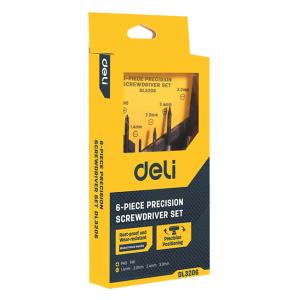 DELI set κατσαβιδιών ακριβείας DL3206, 6τμχ | Εργαλεία | elabstore.gr