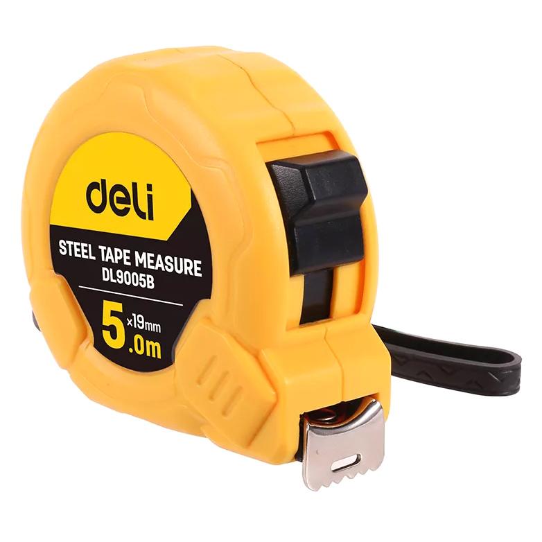 DELI μέτρο DL9005B, με κλείδωμα & clip ζώνης, 5m x 19mm | eLabstore.gr DELI μέτρο DL9005B, με κλείδωμα & clip ζώνης, 5m x 19mm | Εργαλεία | elabstore.gr