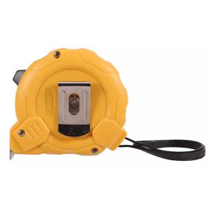DELI μέτρο DL9010Y, με κλείδωμα & clip ζώνης, 10m/33ft x 25mm | Εργαλεία | elabstore.gr