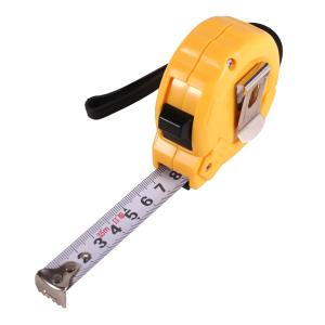 DELI μέτρο DL9035B, με κλείδωμα & clip ζώνης, 3.5m x 16mm | Εργαλεία | elabstore.gr