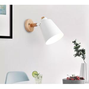 POWERTECH φωτιστικό τοίχου HLL-0075, E27, Φ13, μεταλλικό, λευκό | Φωτισμός | elabstore.gr