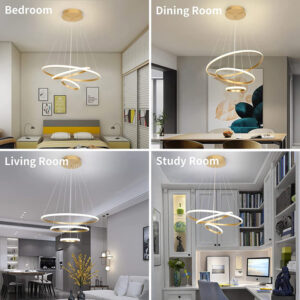 POWERTECH LED φωτιστικό οροφής HLL-0078, 44W, 3800lm, 60x60cm, χρυσό | Φωτισμός | elabstore.gr