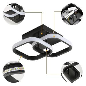 POWERTECH LED φωτιστικό οροφής HLL-0079, 20W, 1700lm, 23.5x23.5cm, μαύρο | eLabstore.gr POWERTECH LED φωτιστικό οροφής HLL-0079, 20W, 1700lm, 23.5x23.5cm, μαύρο | Φωτισμός | elabstore.gr