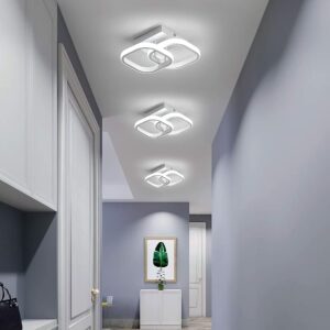 POWERTECH LED φωτιστικό οροφής HLL-0080, 20W, 1700lm, 23.5x23.5cm, λευκό | Φωτισμός | elabstore.gr