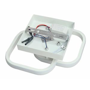 POWERTECH LED φωτιστικό οροφής HLL-0080, 20W, 1700lm, 23.5x23.5cm, λευκό | Φωτισμός | elabstore.gr