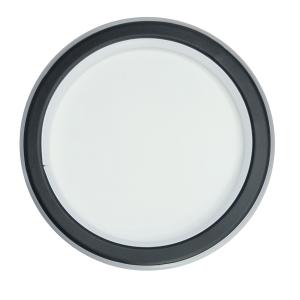 POWERTECH LED φωτιστικό οροφής HLL-0084, 25W, 2200lm, Φ21cm, μαύρο | Φωτισμός | elabstore.gr