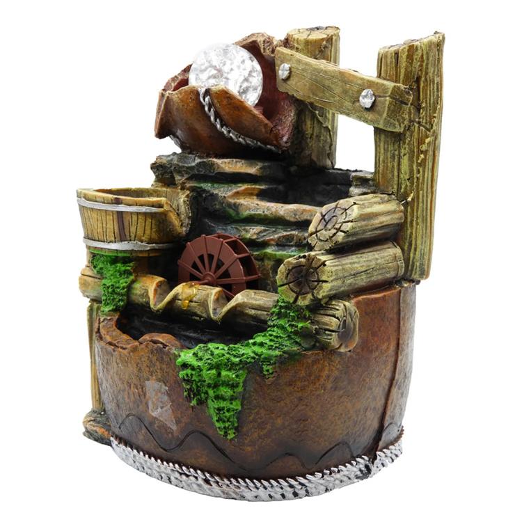 Συντριβάνι Feng Shui JK-180-019, φωτιζόμενο, 20 x 18 x 27cm | eLabstore.gr Συντριβάνι Feng Shui JK-180-019, φωτιζόμενο, 20 x 18 x 27cm | Οικιακός εξοπλισμός | elabstore.gr