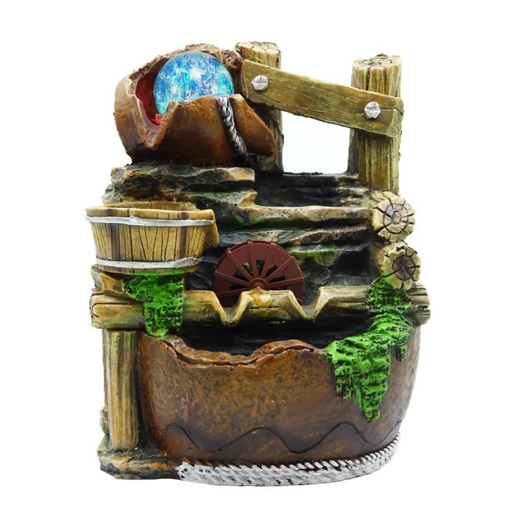 Συντριβάνι Feng Shui JK-180-019, φωτιζόμενο, 20 x 18 x 27cm | eLabstore.gr Συντριβάνι Feng Shui JK-180-019, φωτιζόμενο, 20 x 18 x 27cm | Οικιακός εξοπλισμός | elabstore.gr