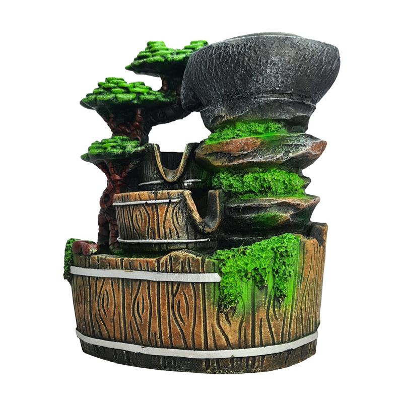 Συντριβάνι Feng Shui JK-180-023, φωτιζόμενο, 20 x 16 x 27cm | eLabstore.gr Συντριβάνι Feng Shui JK-180-023, φωτιζόμενο, 20 x 16 x 27cm | Οικιακός εξοπλισμός | elabstore.gr