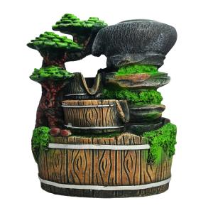 Συντριβάνι Feng Shui JK-180-023, φωτιζόμενο, 20 x 16 x 27cm | Οικιακός εξοπλισμός | elabstore.gr