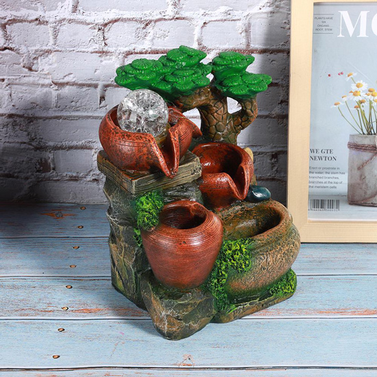 Συντριβάνι Feng Shui JK-180-024, φωτιζόμενο, 15 x 10 x 20cm | eLabstore.gr Συντριβάνι Feng Shui JK-180-024, φωτιζόμενο, 15 x 10 x 20cm | Οικιακός εξοπλισμός | elabstore.gr