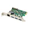 POWERTECH κάρτα επέκτασης PCIe σε USB 3.0 & GbE LAN ST642, VL805&RTL8153 | PC & Αναβάθμιση | elabstore.gr