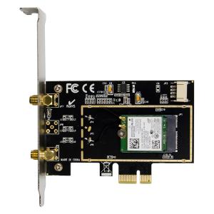POWERTECH κάρτα επέκτασης PCIe ST718, AC7260 Dual-Band Wireless | Δικτυακά | elabstore.gr