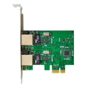 POWERTECH κάρτα επέκτασης PCIe σε 2x RJ45 GbE ST7244, RTL8111H&ASM1182e | Δικτυακά | elabstore.gr