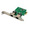 POWERTECH κάρτα επέκτασης PCIe σε 2x RJ45 GbE ST7244, RTL8111H&ASM1182e | Δικτυακά | elabstore.gr