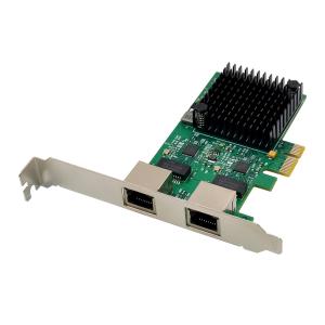 POWERTECH κάρτα επέκτασης PCIe σε 2x RJ45 2.5G ST7275, RTL8125B | Δικτυακά | elabstore.gr