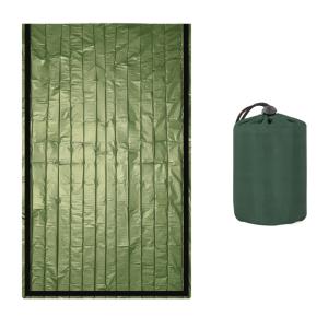 Θερμική κουβέρτα επιβίωσης SUMM-0006, 120 x 120cm, πράσινη | Οικιακός εξοπλισμός | elabstore.gr