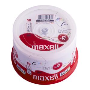MAXELL DVD-R 275701, 4.7GB, 120min, 16x speed, Cake 50τμχ | Αναλώσιμα - Είδη Γραφείου | elabstore.gr