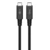 GOOBAY καλώδιο USB-C 60200, 1m, μαύρο | Αξεσουάρ κινητών | elabstore.gr