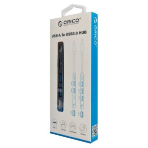 ORICO USB hub AH-A12F, 3x USB θύρες, Micro SD θύρα, γκρι | Συνοδευτικά PC | elabstore.gr